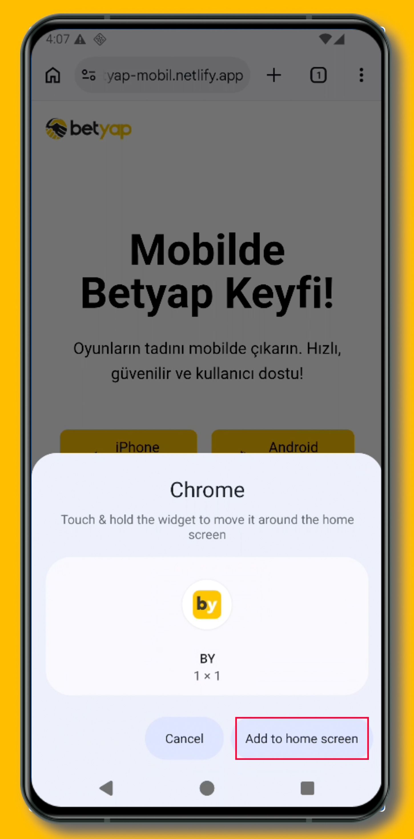 android adım 4