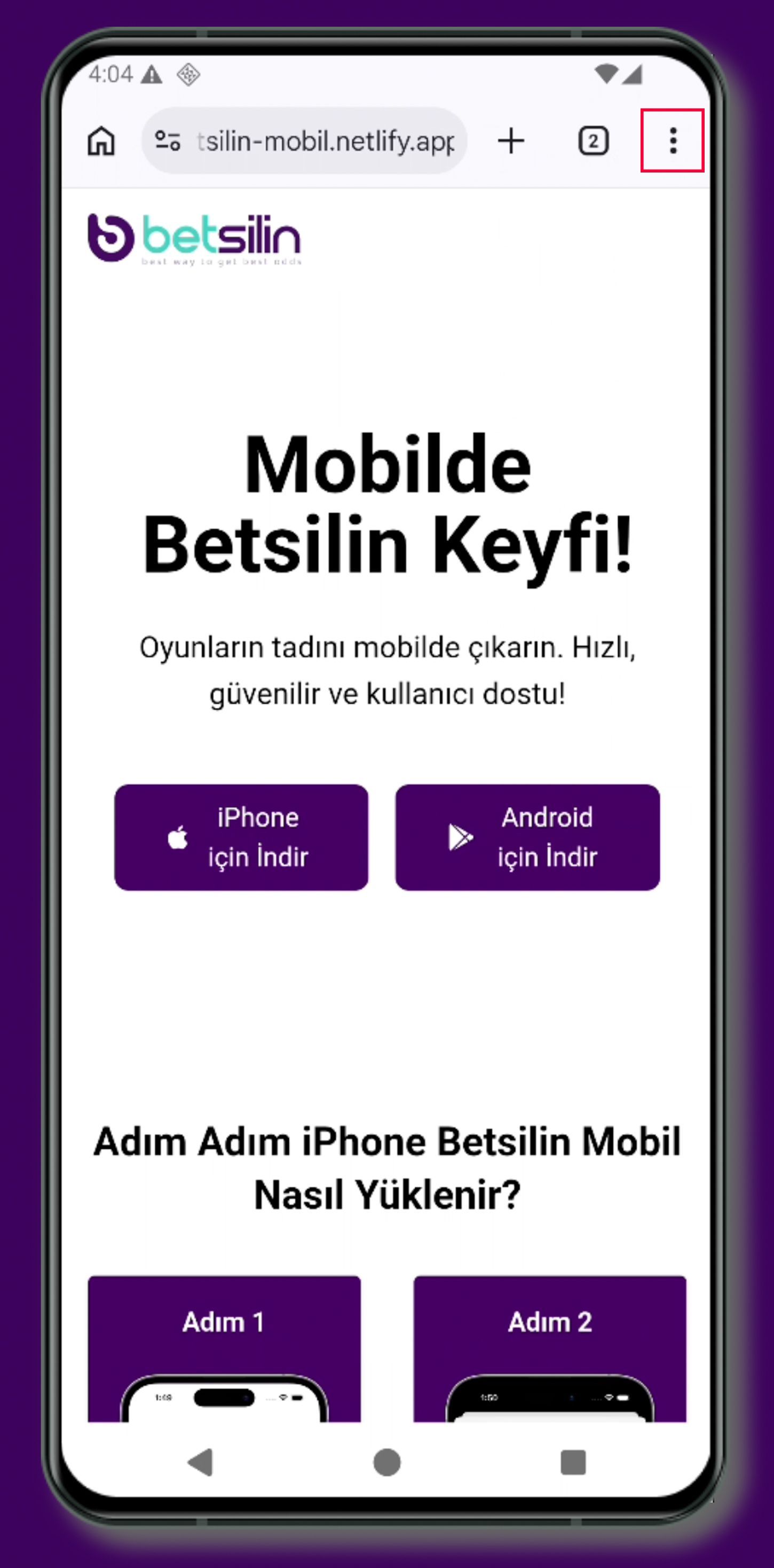 android adım 1