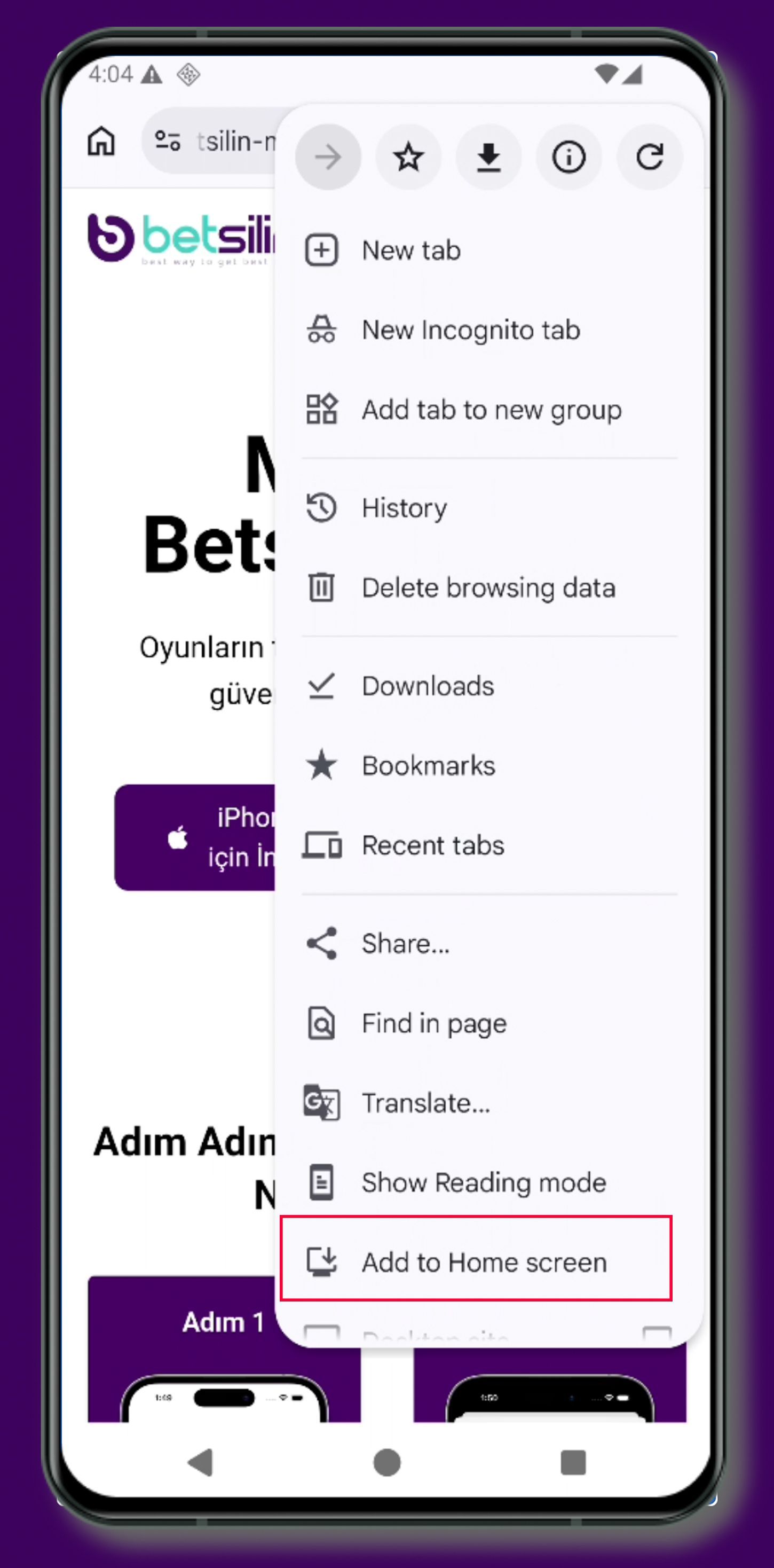 android adım 2
