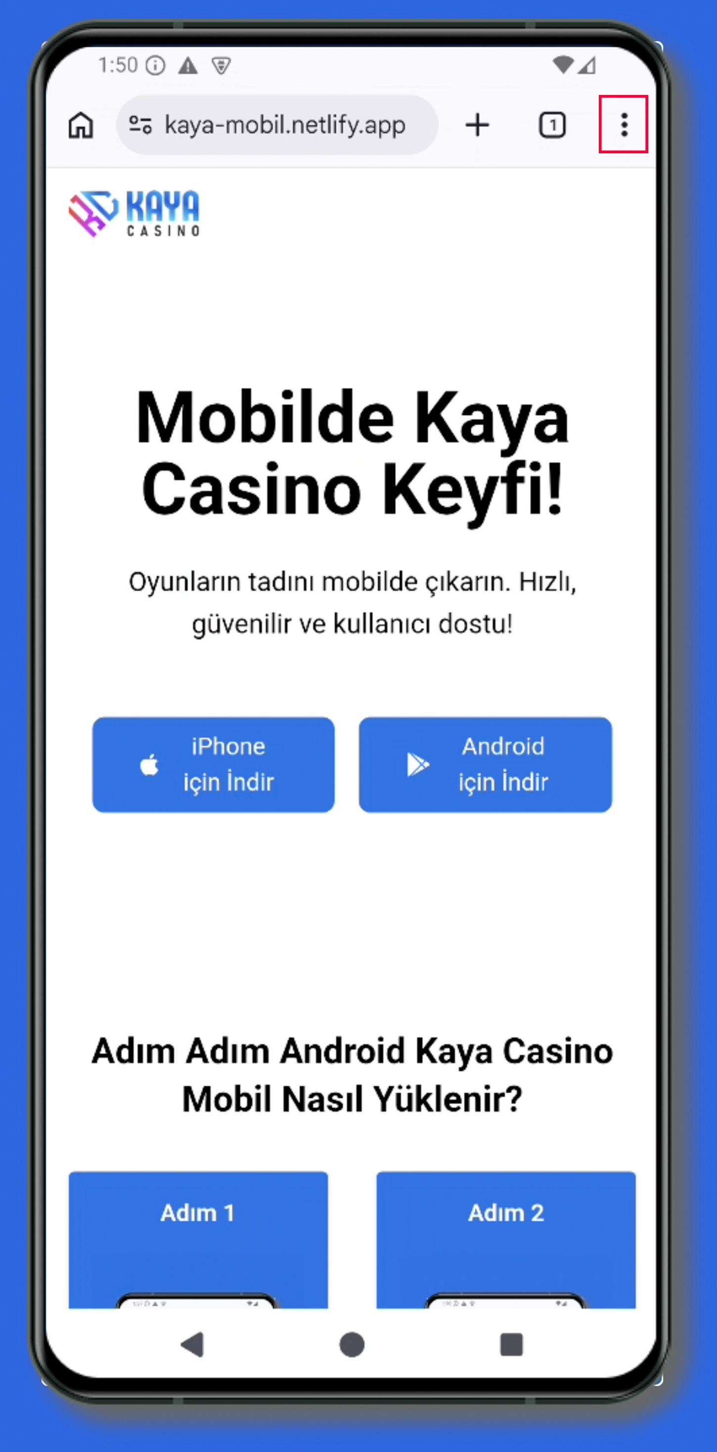 android adım 1