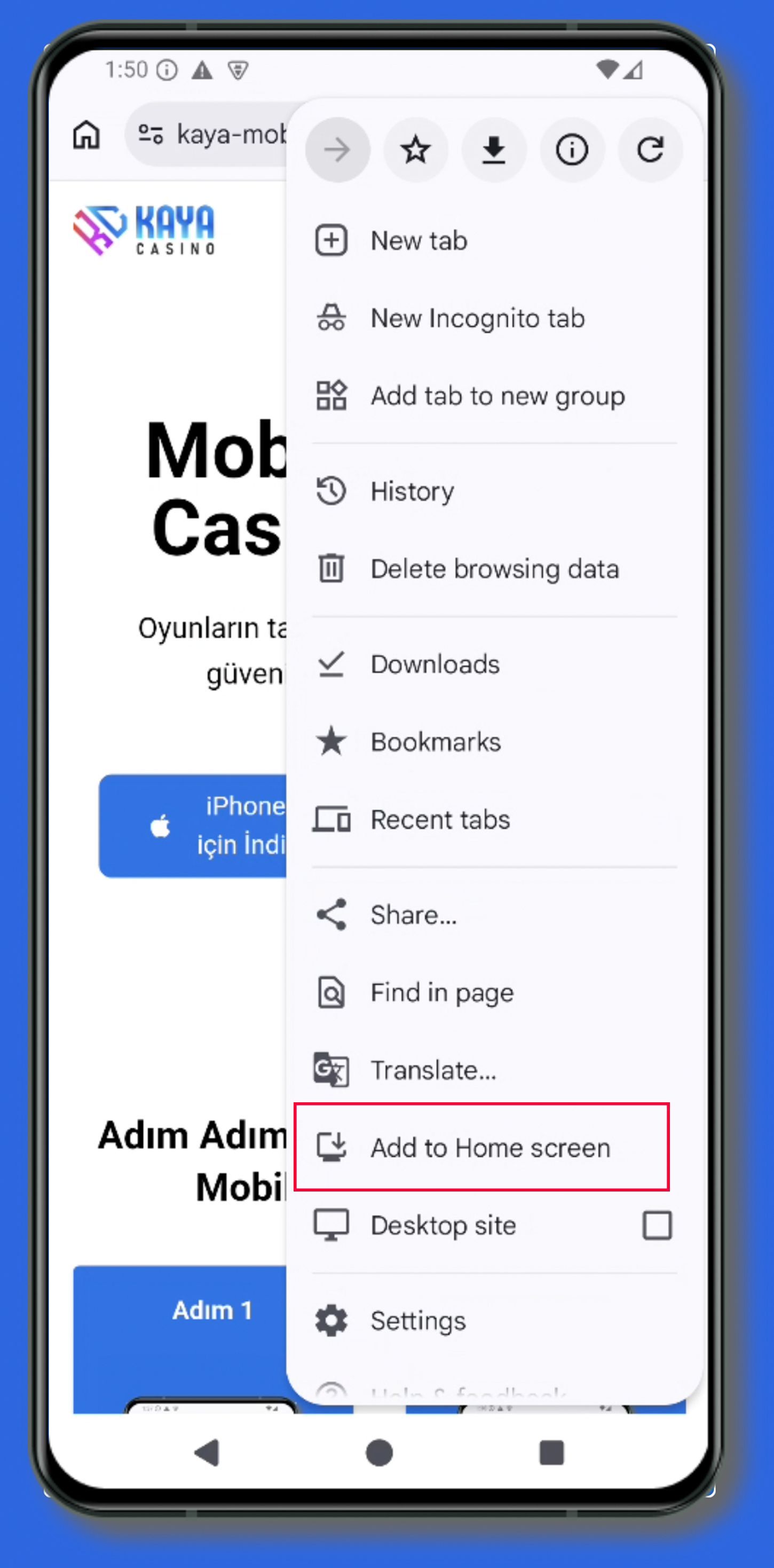 android adım 2