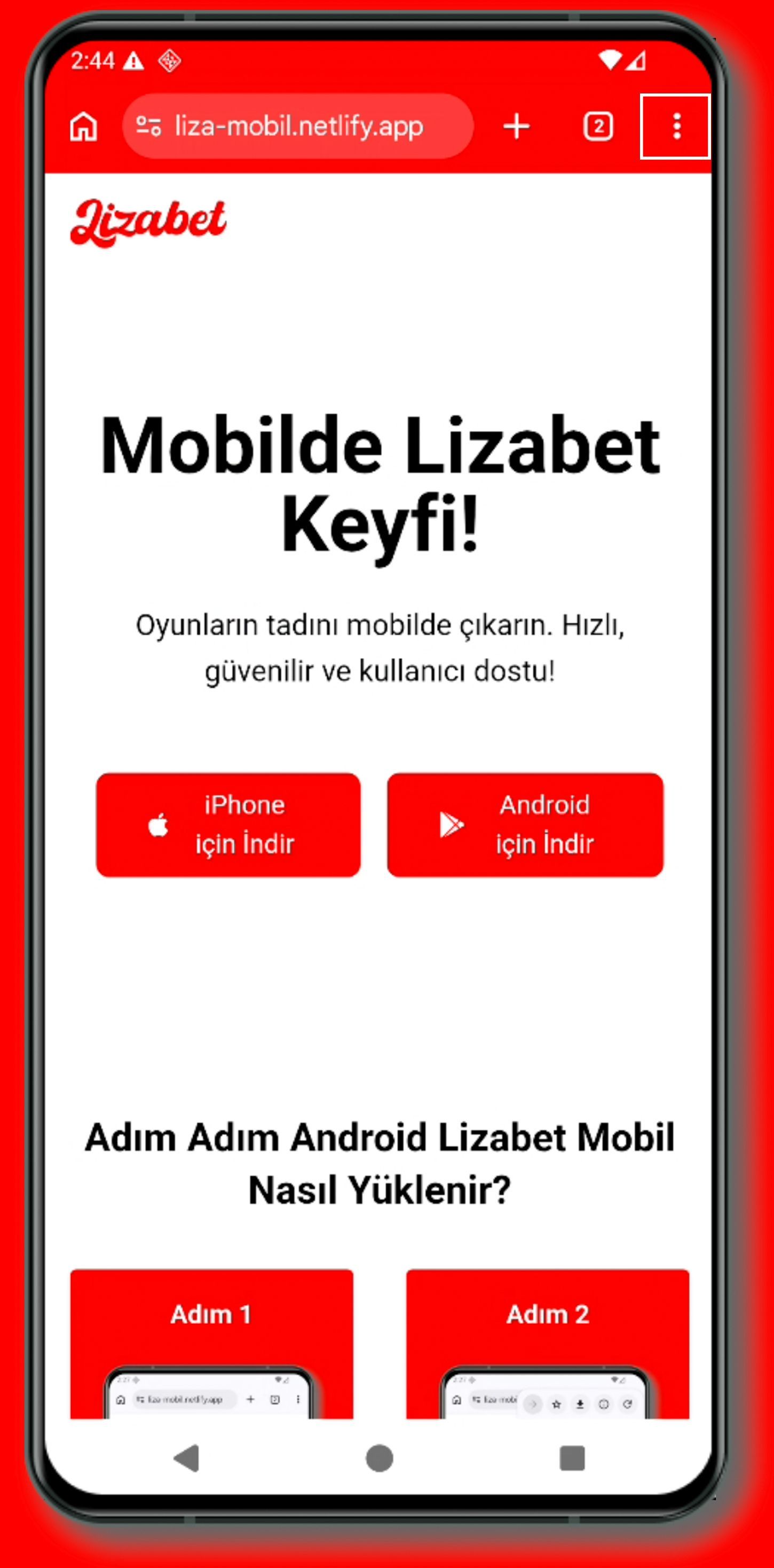 android adım 1