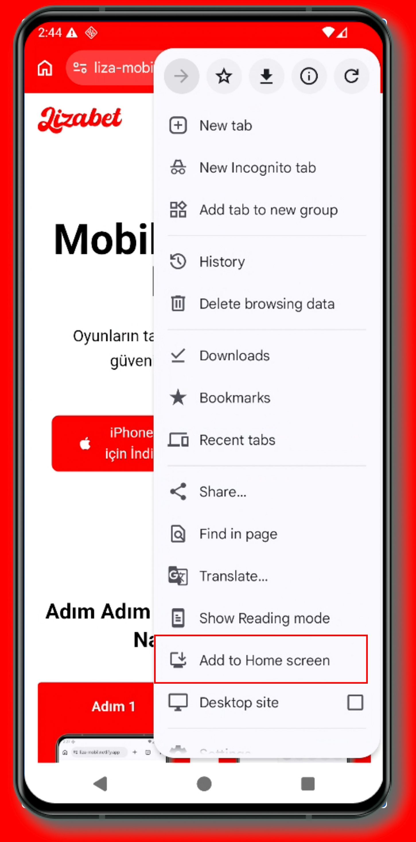 android adım 2
